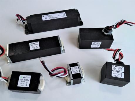 "Slim Line" Family of LED Lighting Autotransformers